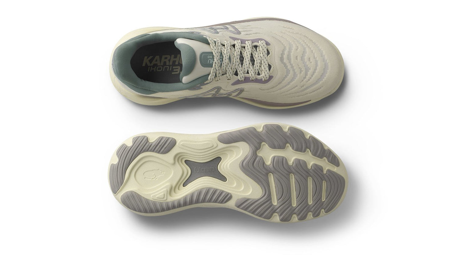 Karhu womens ikoni 3.0 vanilla ice / ashes of roses | F202013 | Running shoe