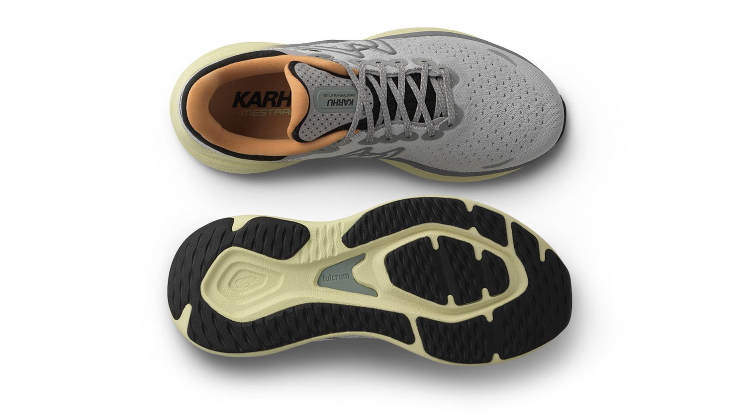 Karhu mens mestari run 1.5 lunar rock / butterrum | F105007 | Running shoe