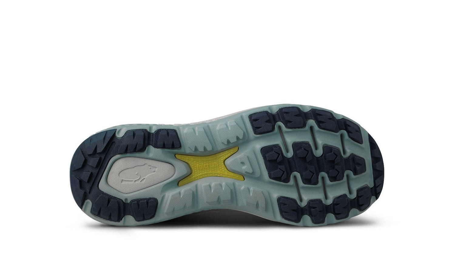 Women's KARHU trail running shoe outsole with lugs