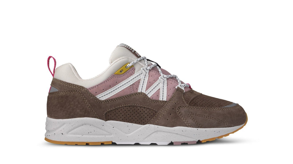 Fusion 2.0 Walnut / Bright White front left