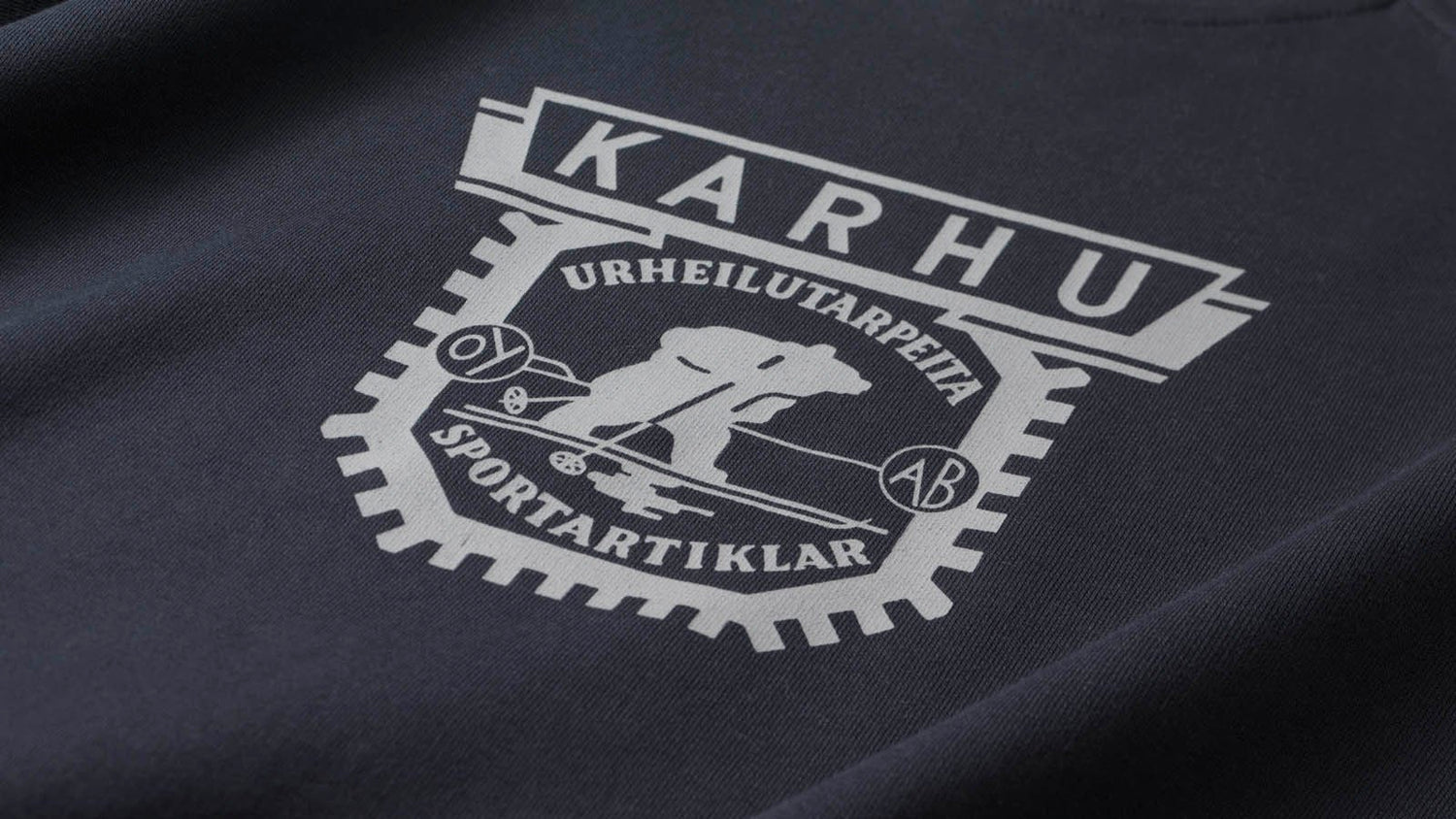 Karhu 1916 Logo Sweatshirt Night Sky Foggy Dew Logo